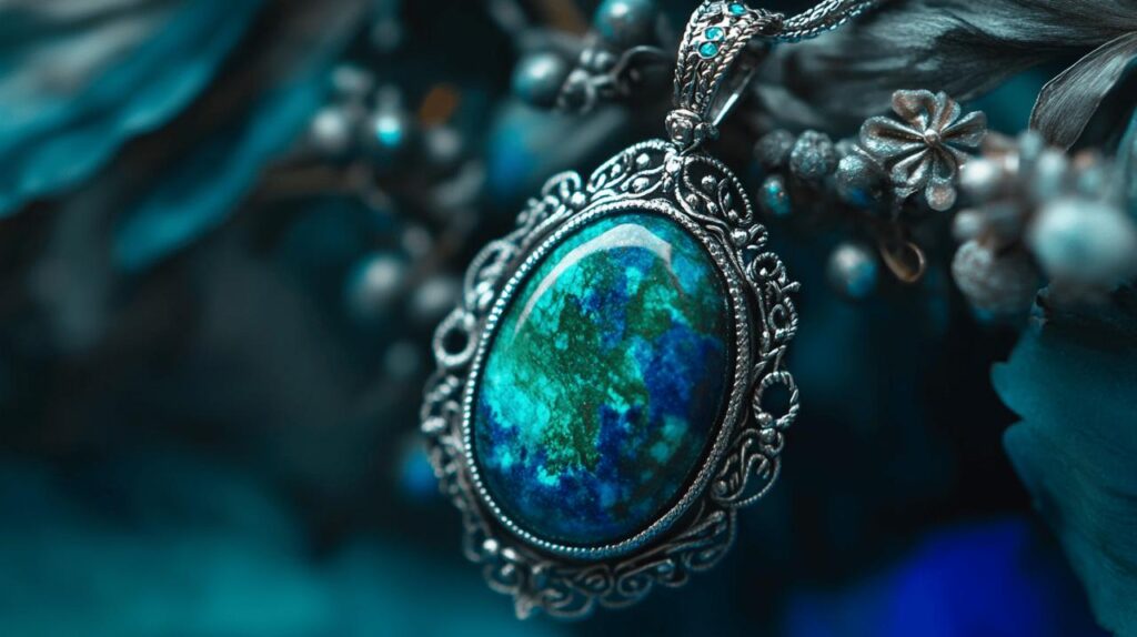 Decouvrez Comment le Pendentif Chrysocolle – Modele Gainadon Resonne avec Votre Signe du Zodiaque
