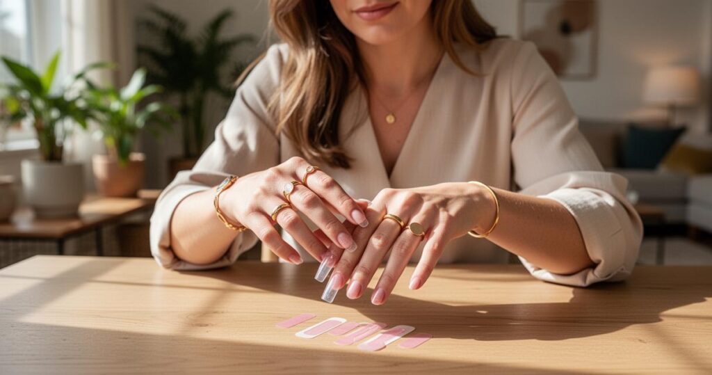 Les avantages du vernis semi-permanent autocollant pour ongles